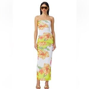 AFRM Strapless Maxi Deess